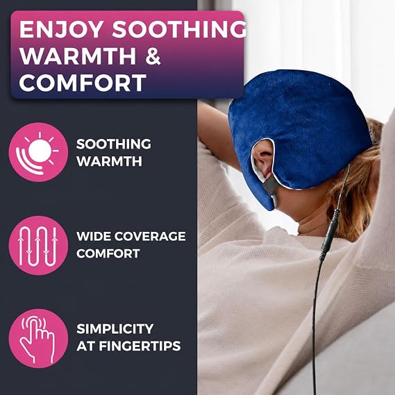 Face Heating Pad, Sinus Mask, Warm Compress for Face Eye Jaw