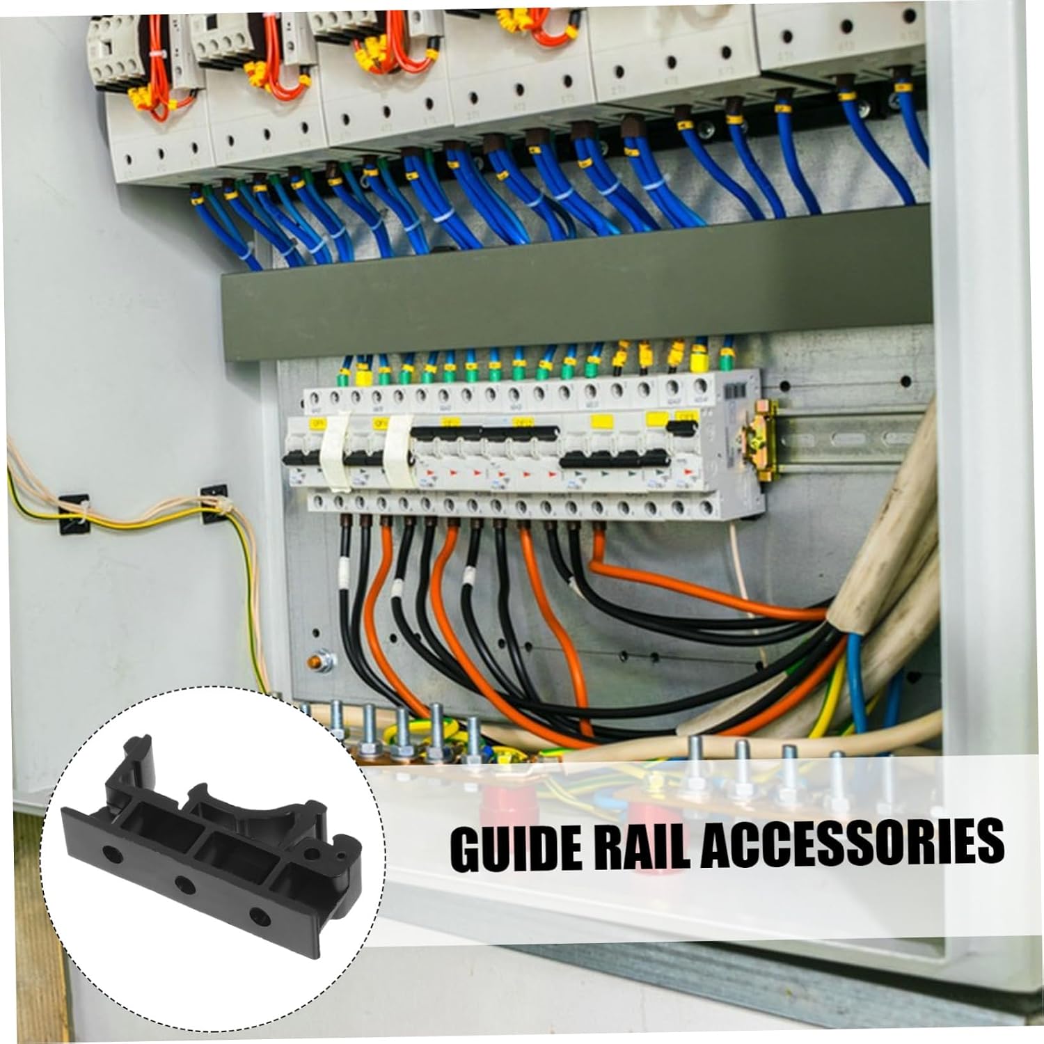 GLEAVI 1set Din Rail Mounting Adapter Clips PCB Bracket Holders for Efficient Installation Secure Electrical Connections and Versatile Applications