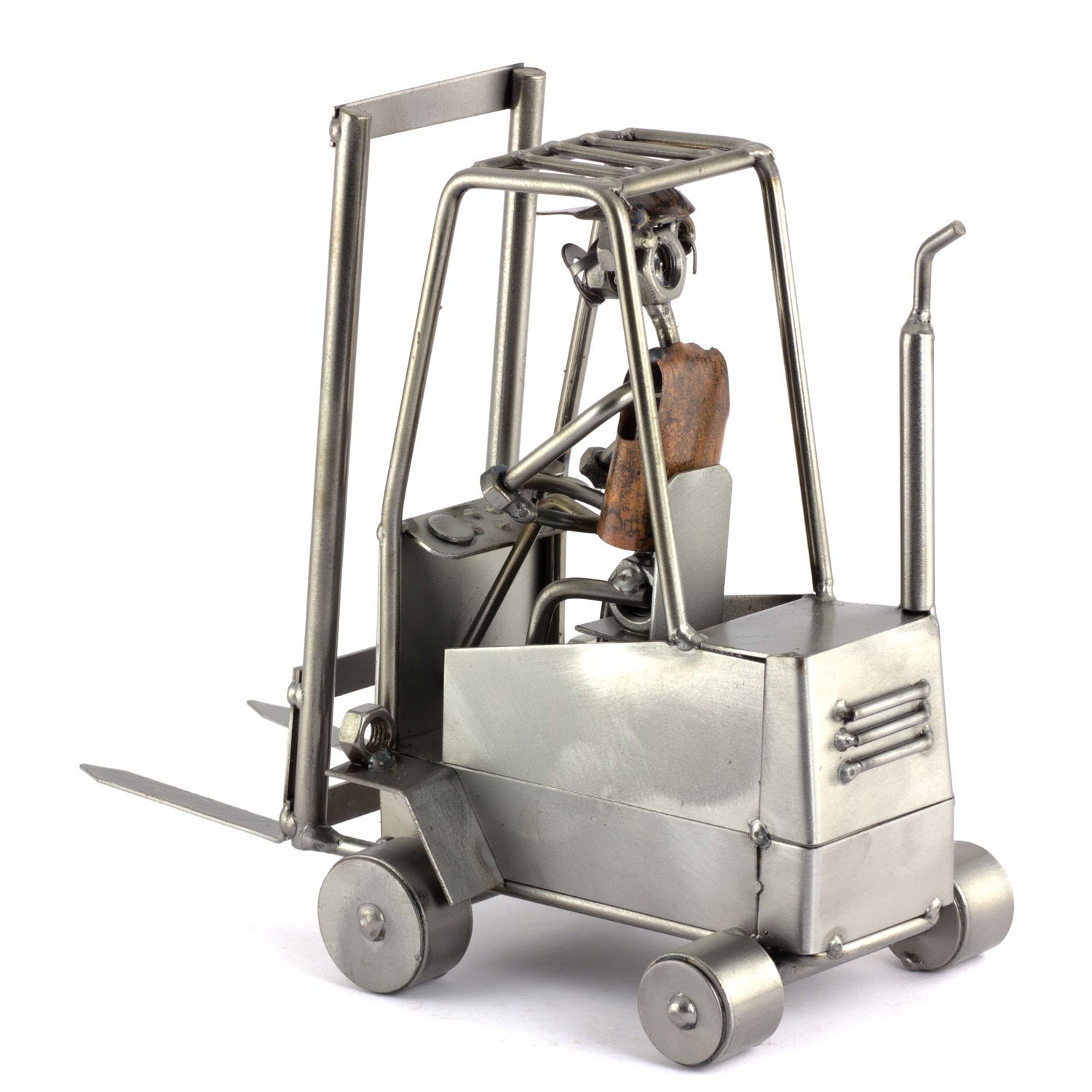 Steelman24 I Carretilla Elevadora con Grabado Personal I Made in Germany I Idea para Regalo