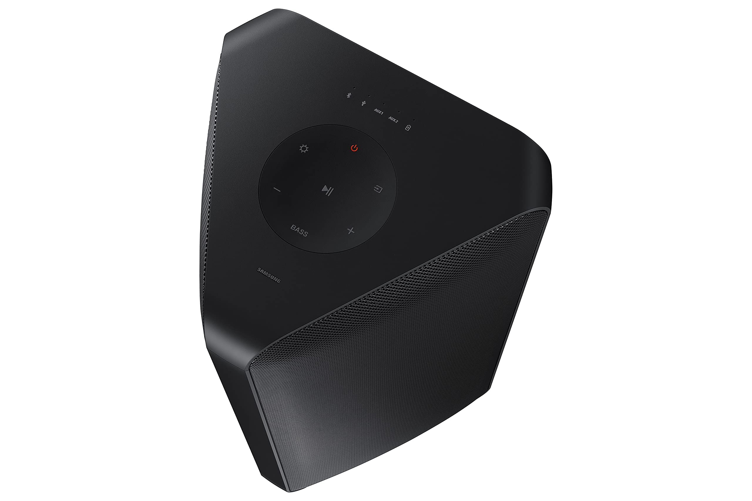Samsung MX-ST50B/ZF Torre de Sonido con Sonido Bidireccional, 240W de Potencia, batería integrada, Resistente al Agua, Negro