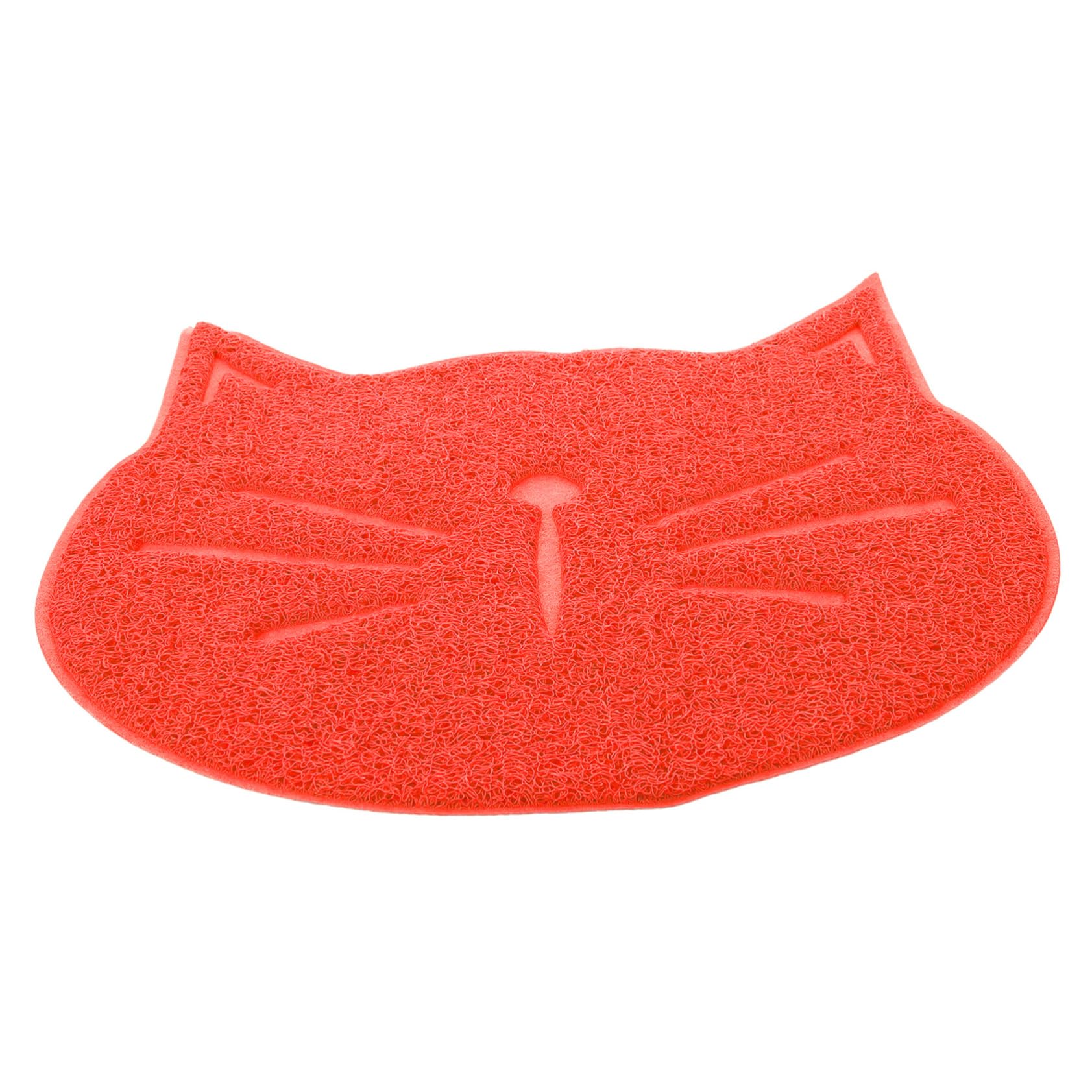 ERINGOGO Cat Shape Pet Feeding Mat Reusable Puppy Bowl Mat Non Slip and Cats Prevents Food Water Spills Durable Easy to