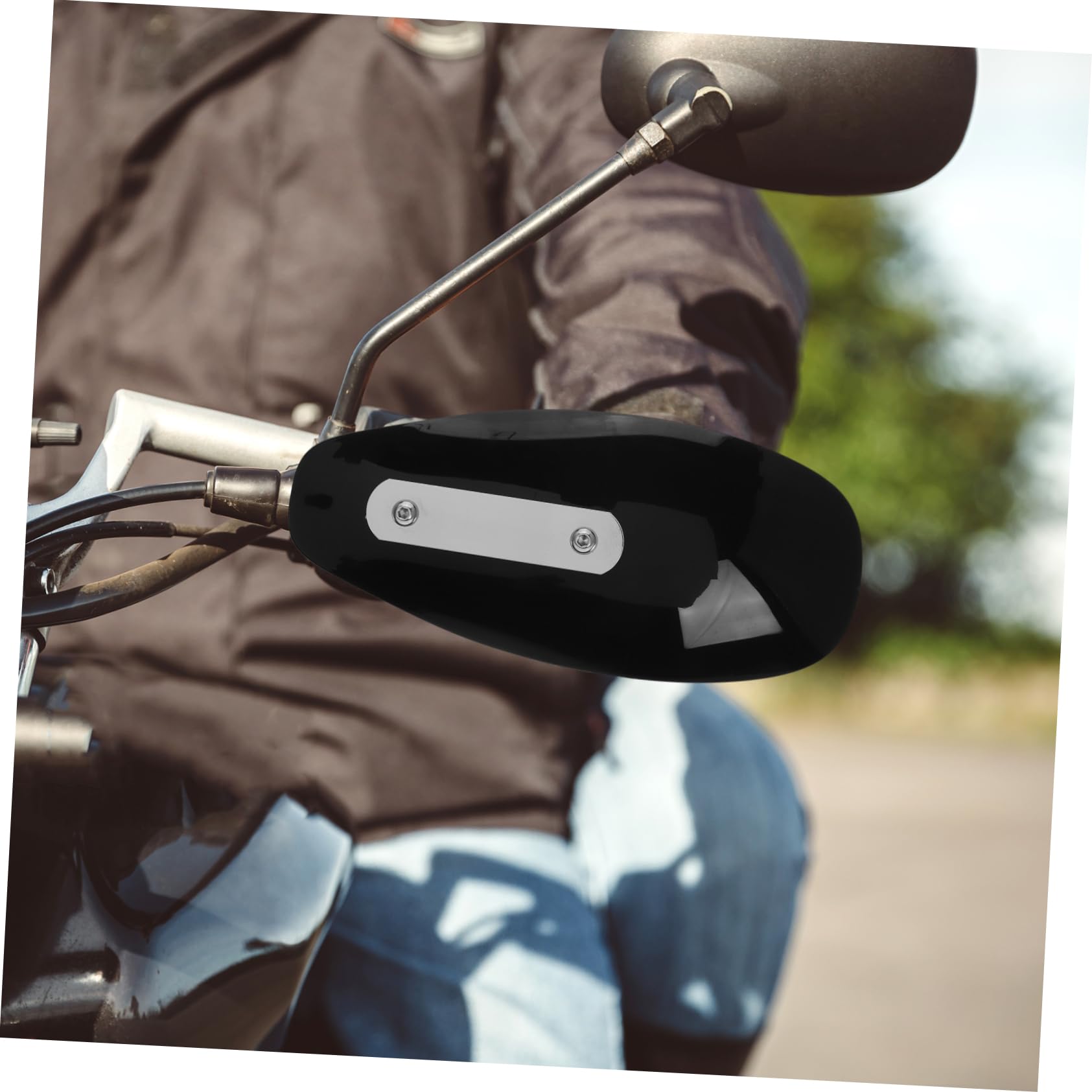 Zerodeko Manopola Anti-vento Per Bicicletta Copertura Del Manubrio Compatibile Touring Flht Protezione Del Manubrio Scudo Anti-freddo Protezione Contro Le Intemperie
