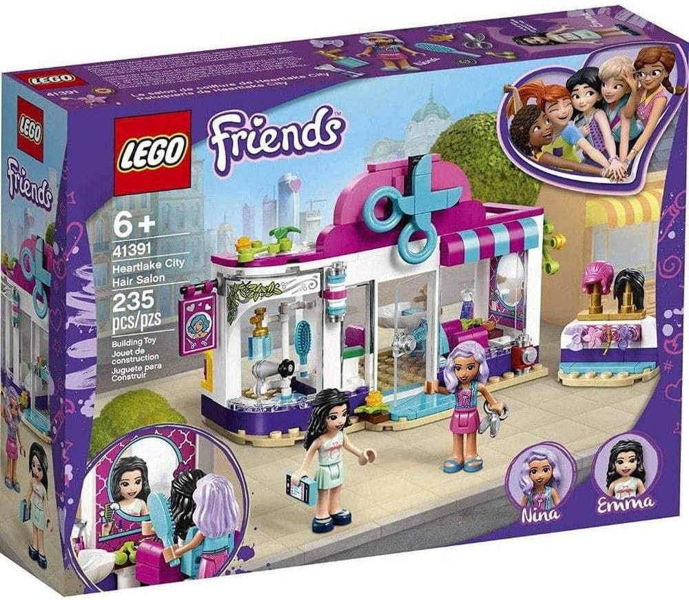 Friends Heartlake City Play Hair Salon Fun Toy 41391 Building Kit, Featuring Friends Character Emma (235 Pieces)