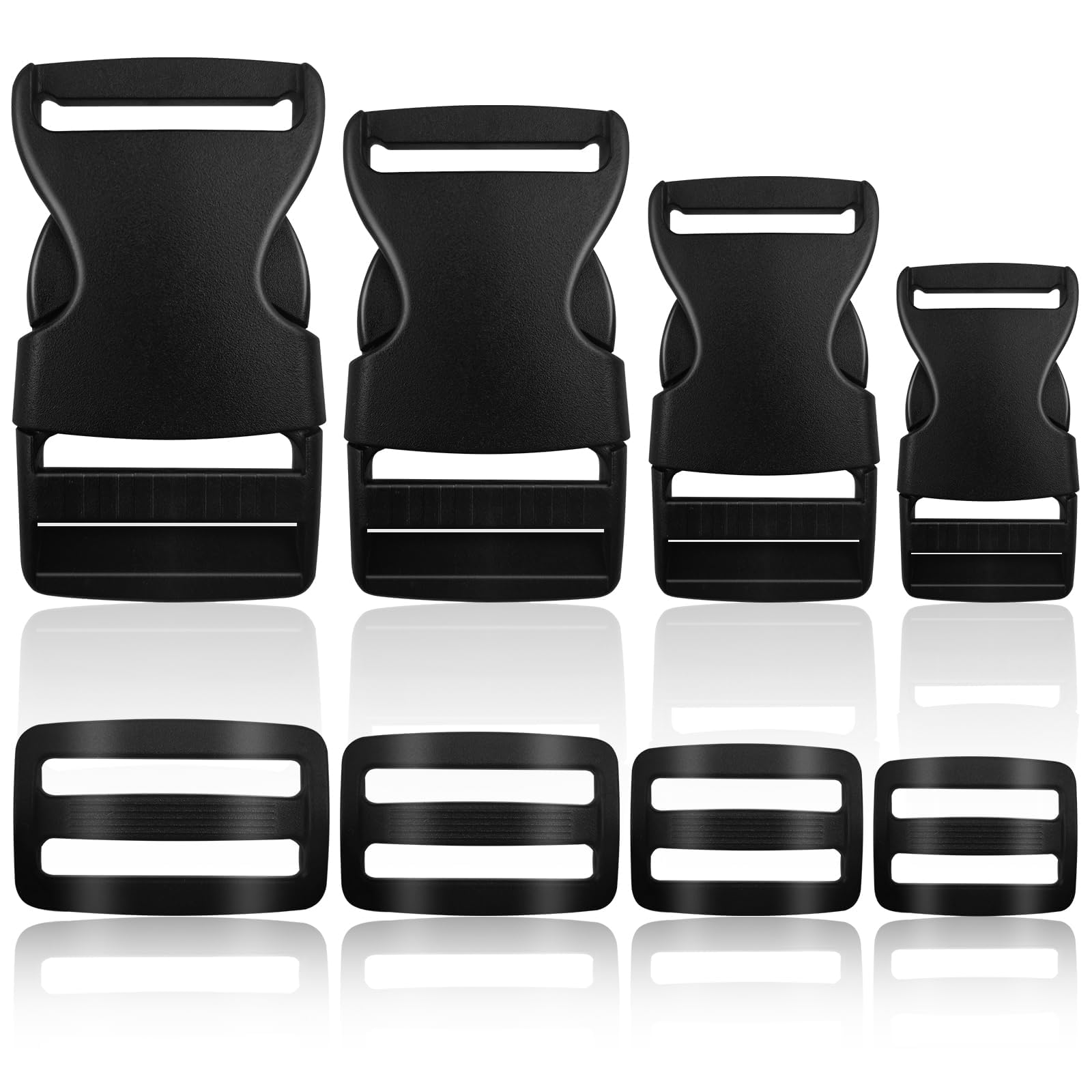 LINTRA Steckschnalle Aus Edelstahl - Klickverschluss Für Rucksäcke & Taschen