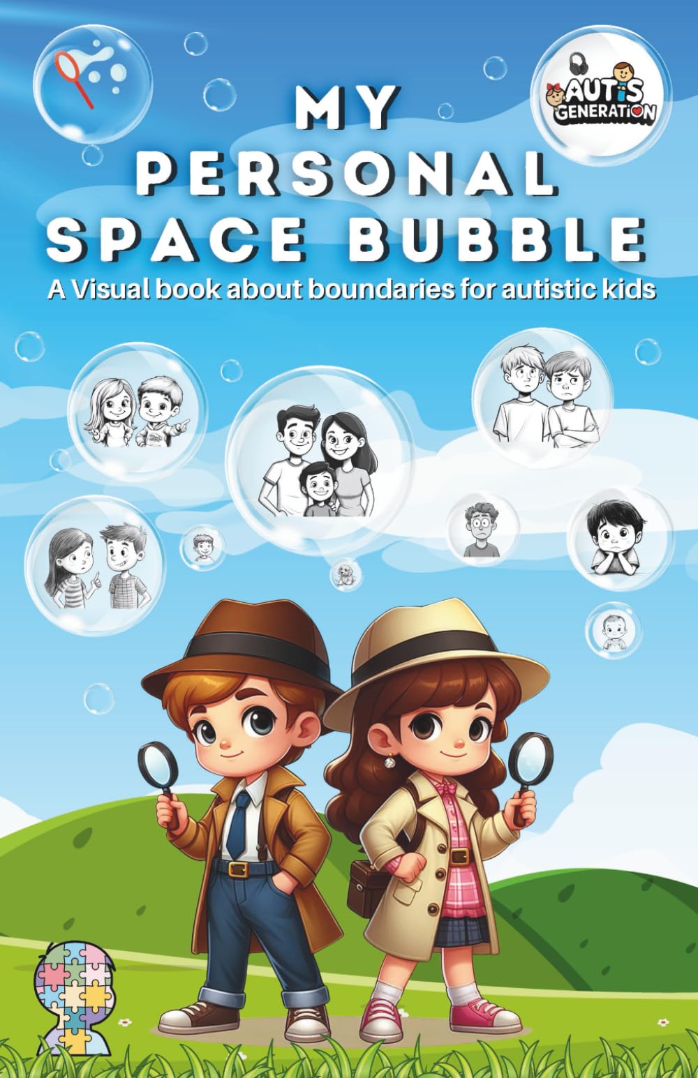MY personal space bubble: A Visual book about boundaries for autistic kids
