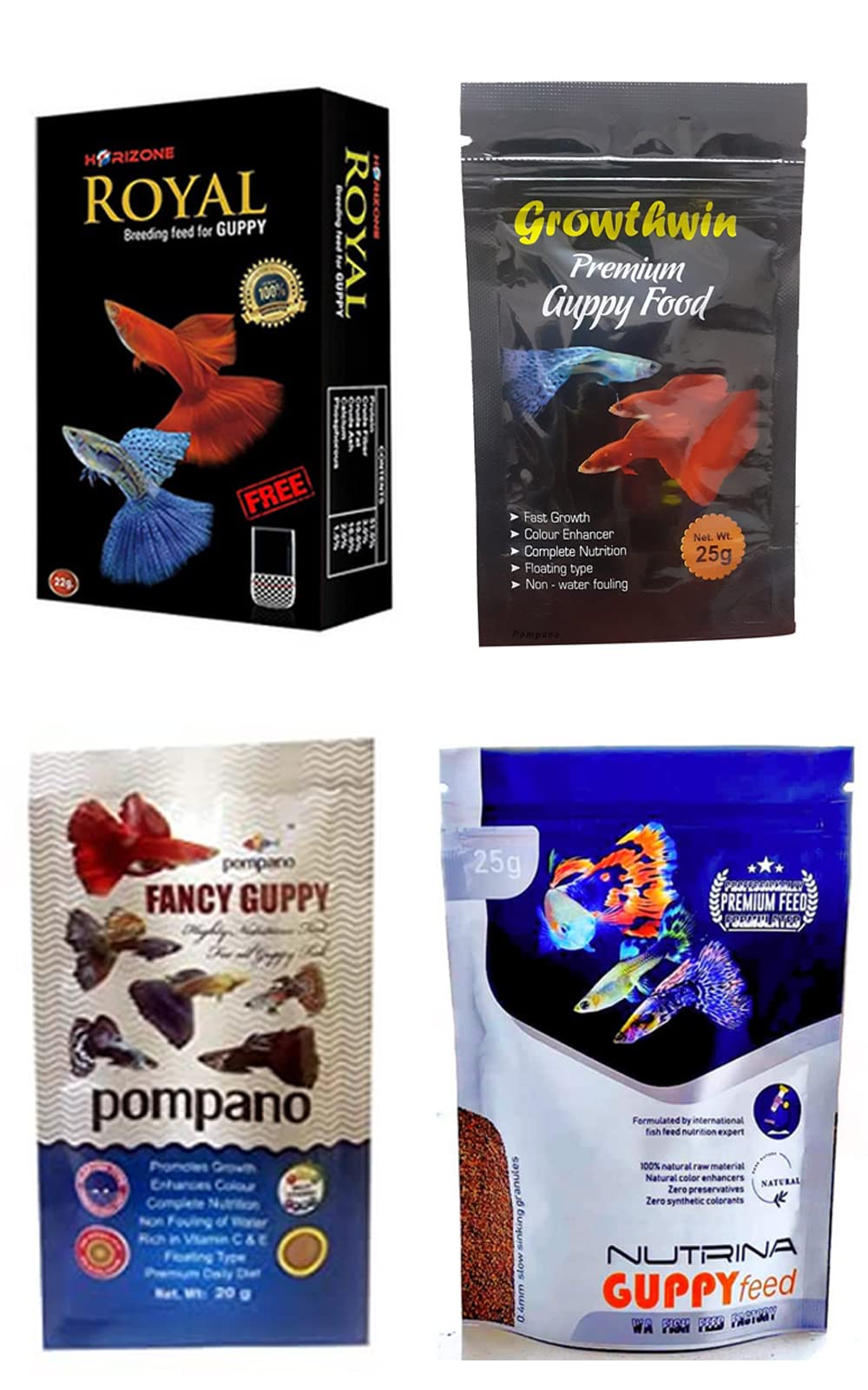 See full amazon price history chart for Best 4 Guppy Fish Foods Combo Royal Guppy Food, Growthwin, Pompano Fancy Guppy, WA Nutrina Guppy Food from RedBeaks Best 4 Guppy Fish Foods Combo Royal Guppy Food, Growthwin, Pompano Fancy Guppy, WA Nutrina Guppy Food from RedBeaks (B09SDM45XV) Amazon Price History, Amazon Price Tracker