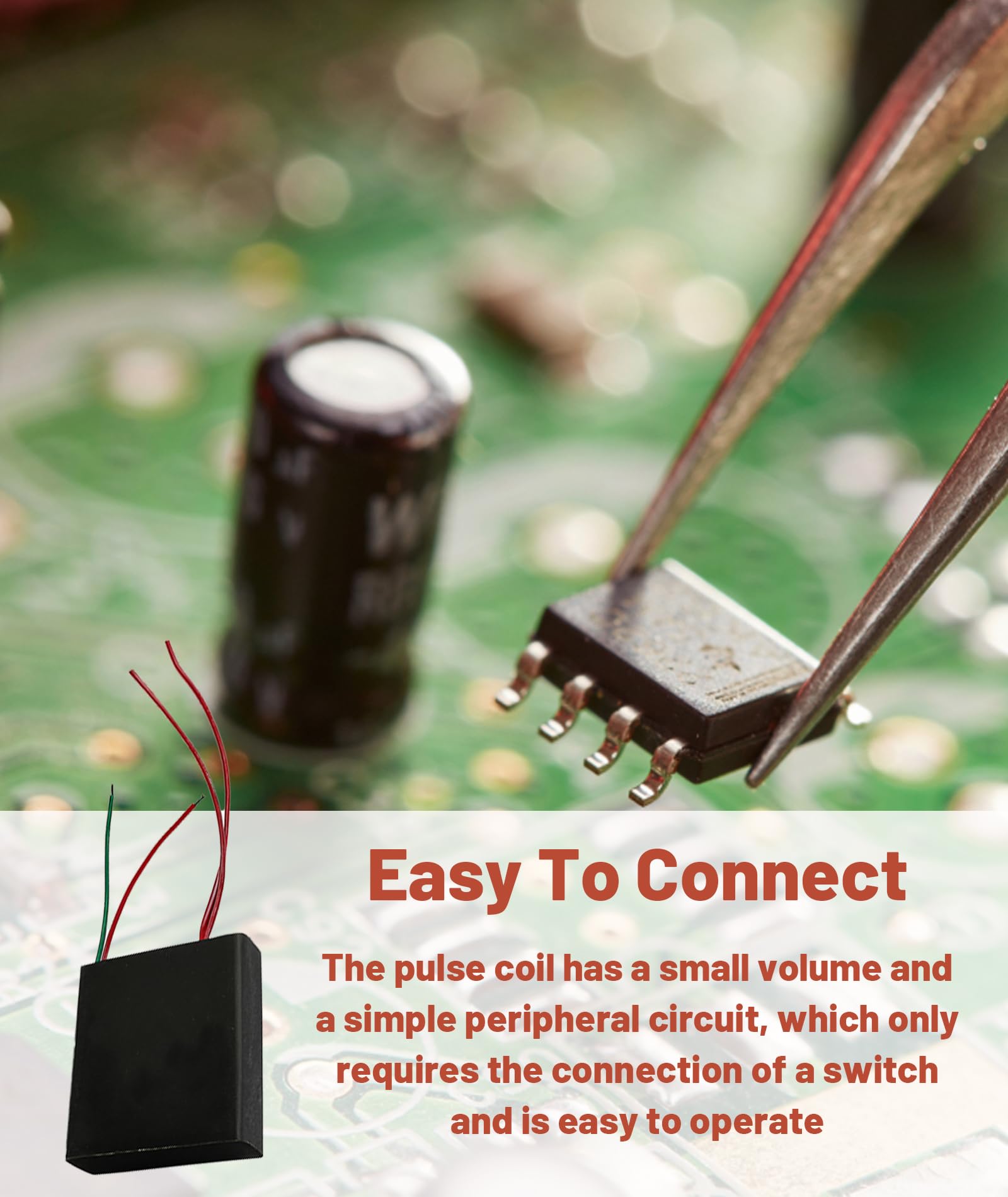 2Pcs High Voltage Generator Module for DIY ElectronicsHigh Set, High Voltage Generator 400KV, 4.2cm x 3.8cm x 1cm,High Volt Generator for Science Experiments, Arc Demonstrations - Image 5 thumbnail