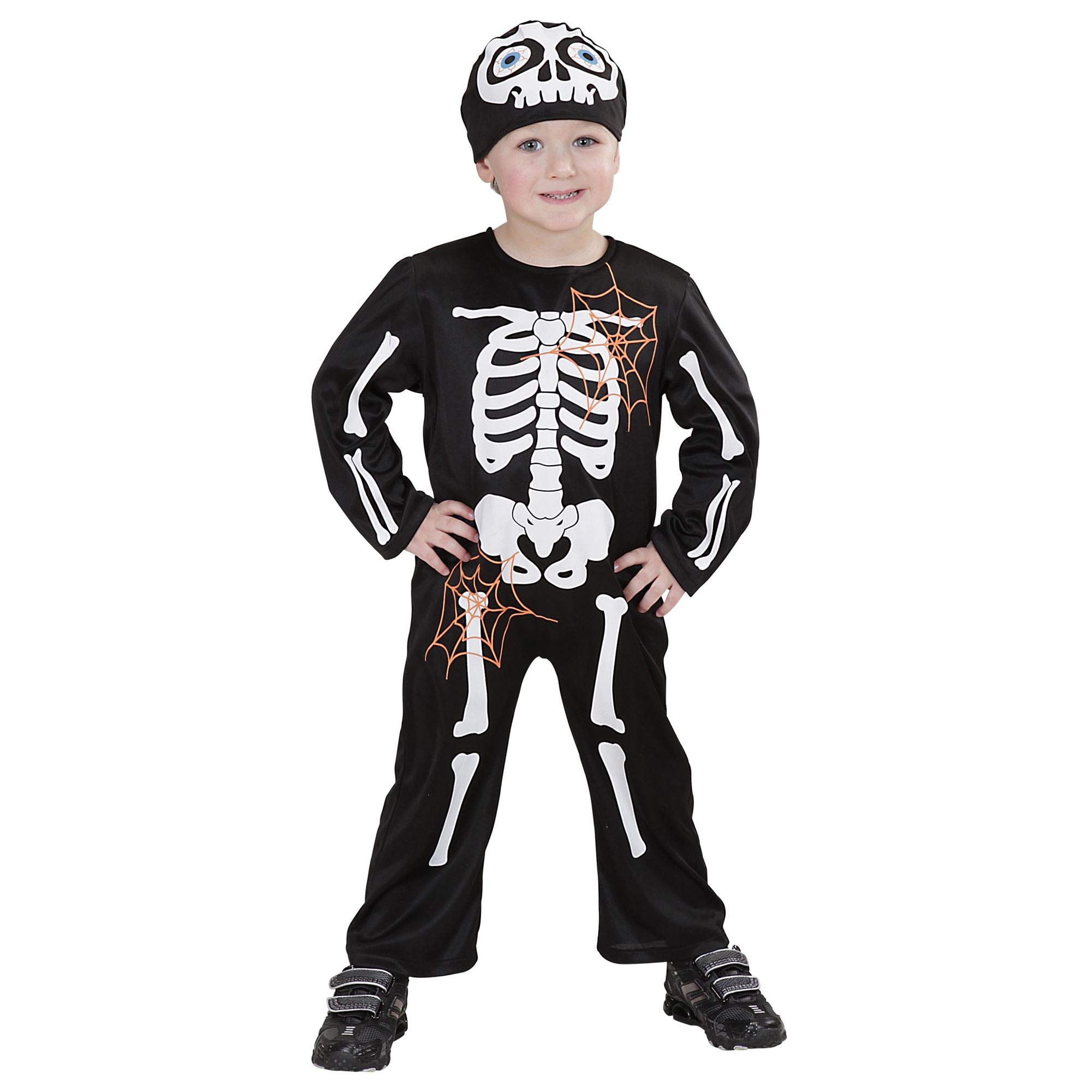 W WIDMANN MILANO Party Fashion Skeleton Jumpsuit Headpiece