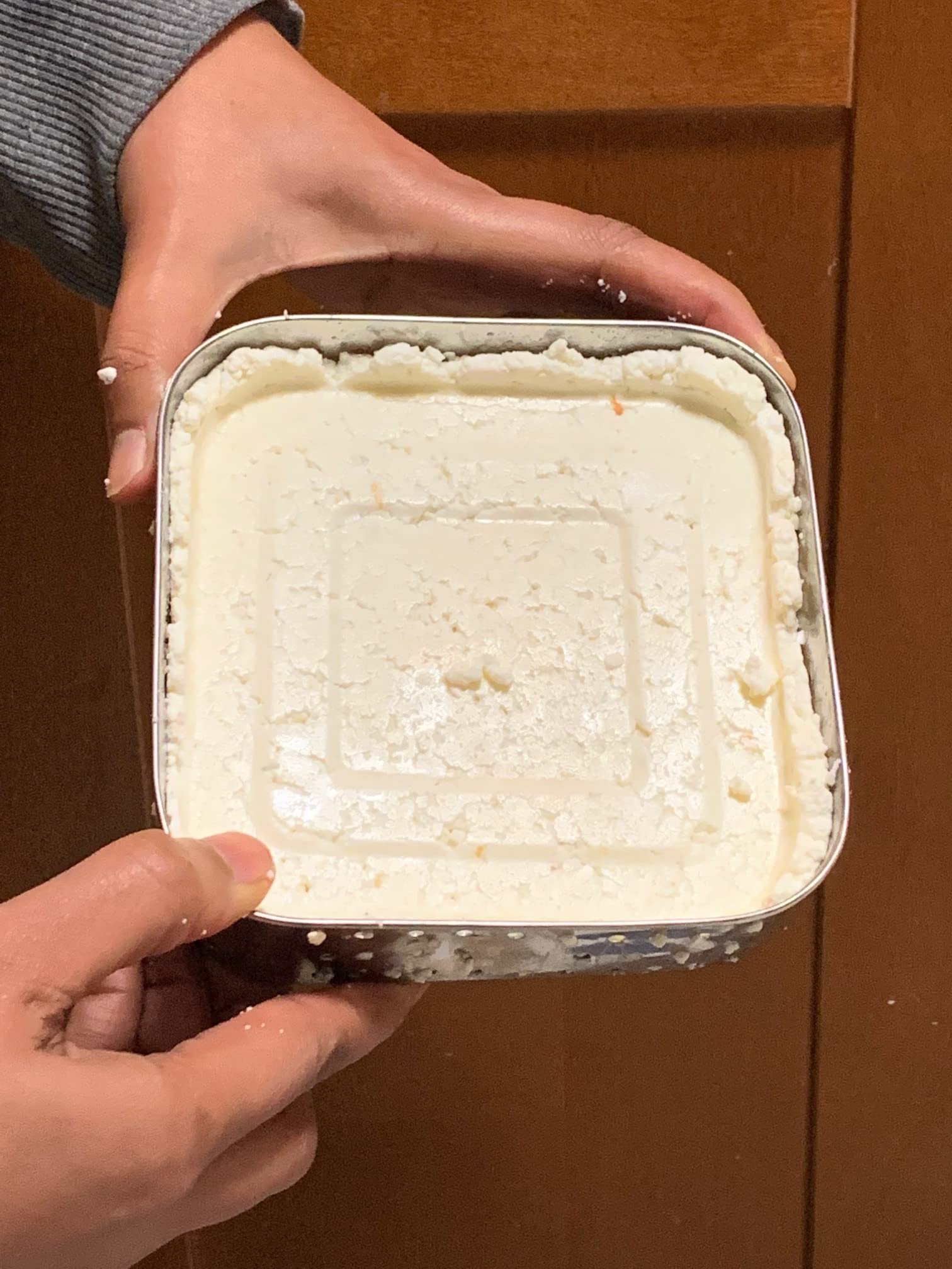 Dubbas - Square Paneer Maker, Stainless Steel Indian Paneer Press/Tofu Press/Paneer Mould - Size 5.25