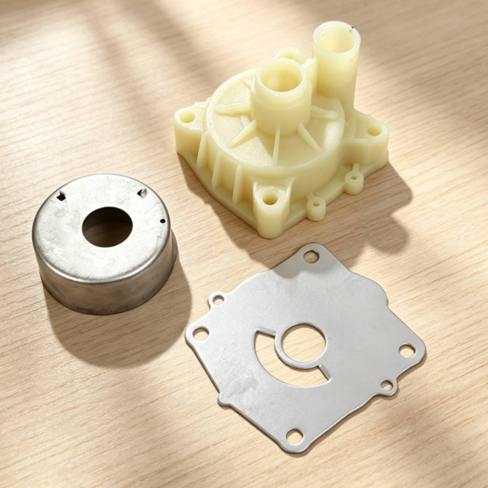 Kit di Riparazione Girante Pompa di’acqua con Alloggiamento Completo Ricambi Marino per Meccanici Nautici, Manutenzione Fuoribordo, Officina Nautica
