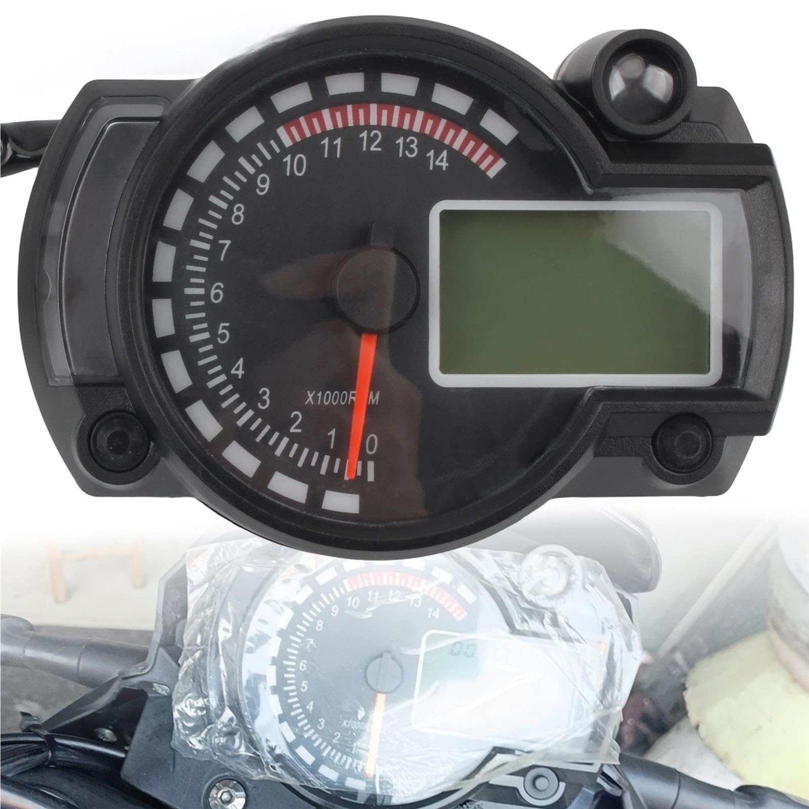 moto Medidor distancia Instrumento Tablero De Indicadores Motocicleta