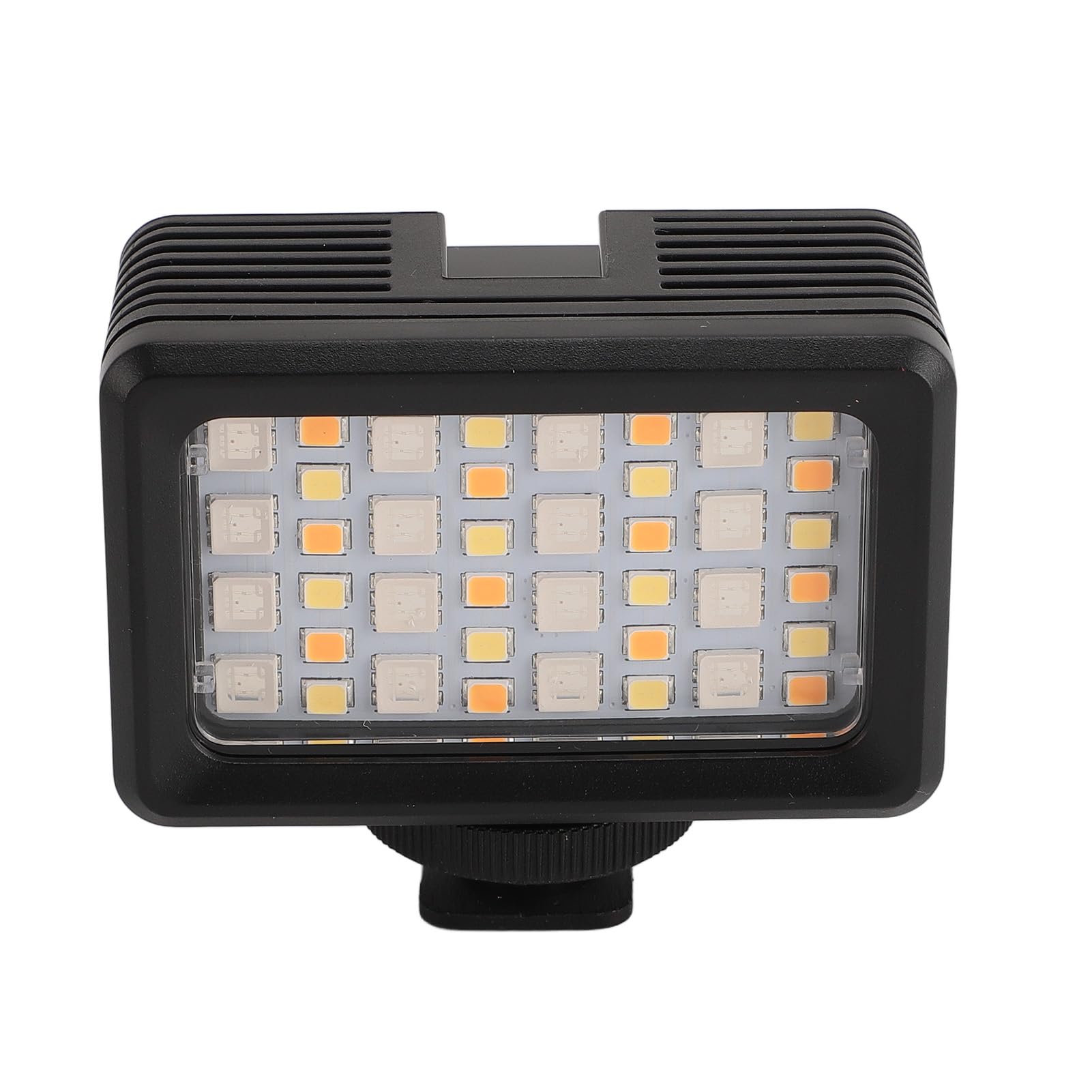 LED Diving Light, RGB LED Video Light, 40m Waterproof Underwater Light, 2500K to 9000K Underwater Photography Lighting Fill Night Ligh, 3 Light Modes, 40 LED Beads, 1/4in Adapter