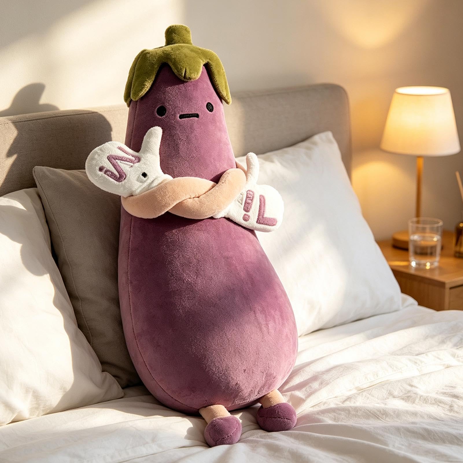 Genérico Almohada Corporal Fruta Linda 120 cm Rellena Delicada Larga Y Gran