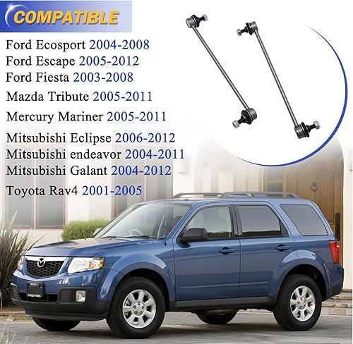 Miniatura 2 de Enlaces de barra estabilizadora de aleación de zinc y níquel para Ford Escape 2005-2012Mazda Tribute 2005-2011Mercury Mariner 2005-2011Toyota