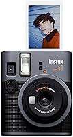 Fujifilm Instax Mini 41 Instant Camera - Retro Style, Selfie Mirror, Auto Exposure & Close-Up Mode for Effortless Prints