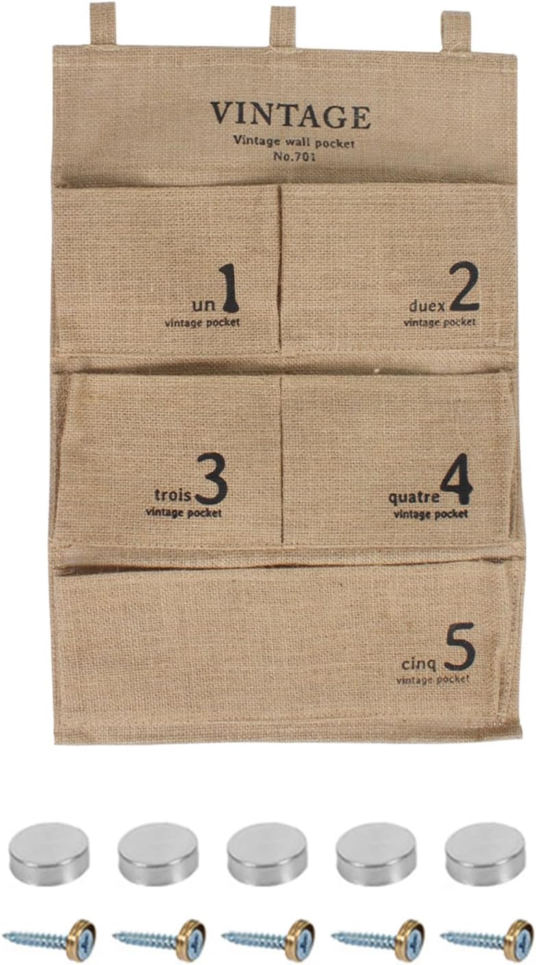 Functional Wall Mount Storage Pouch Closet Organization System 2 Sizes Bathroom Organizer for Organizing People's Items in Small Spaces