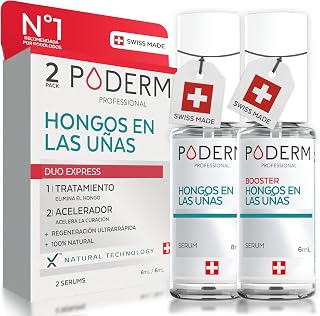PODERM 2en1 Tratamiento Hongos en las Uñas de los Pies | Pack Duo -…
