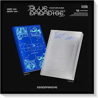 ZEROBASEONE (zb1 / ゼーベワン) - The 5th Mini Album [ BLUE PARADISE ] 韓国盤 (4) STANDARD_2種 SET) [並行輸入品]