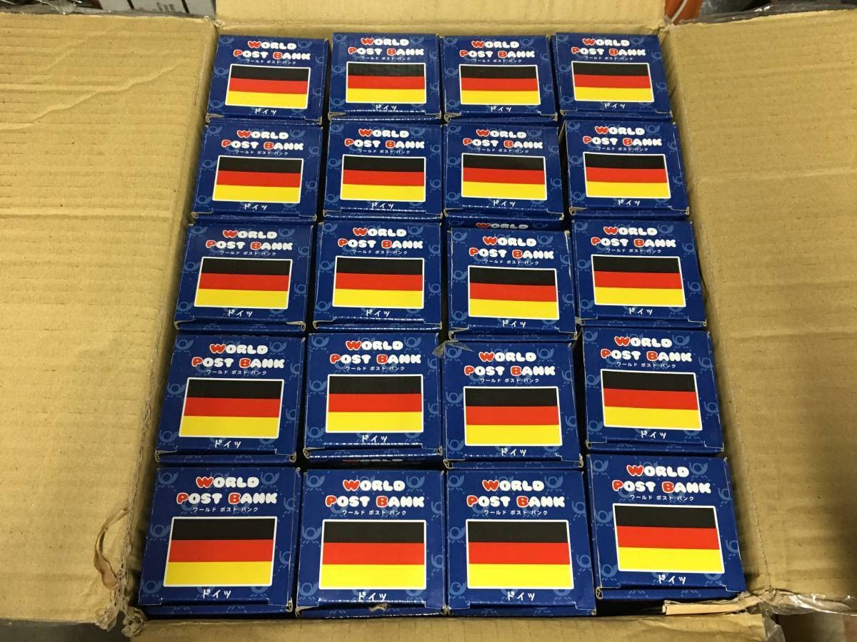 Amazon.co.jp: 40個組 陶器製 ドイツ ポスト型 貯金箱 ワールド ポスト バンク WORLD POST BANK 〒 世界の郵便ポスト  珍品 露店商 フリマ バザー用 : おもちゃ