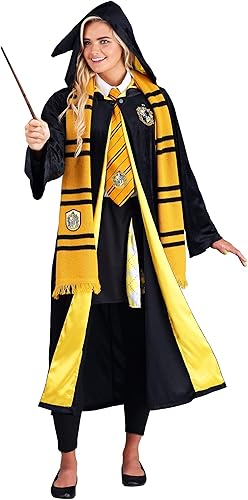 Miniatura 5 de Harry Potter Plus Size Robe, Deluxe Hogwarts House Themed Robes for Adults, Wizarding World Costume