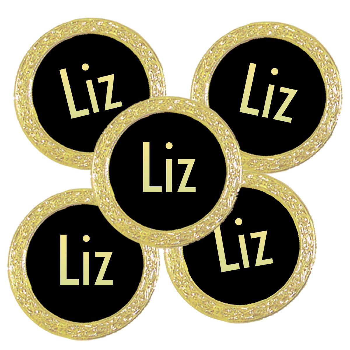 Best Impressions Personalised Golf Ball Markers (Liz)