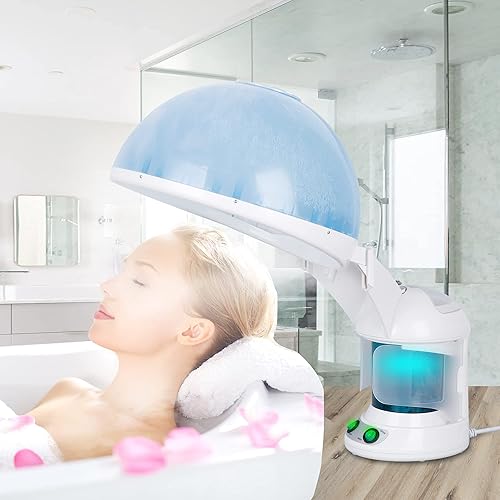 Vaporizador facial 3 en 1, vaporizador para el cabello, humidificador de aire, sistema de hidratación hidratante de niebla caliente, atomizador