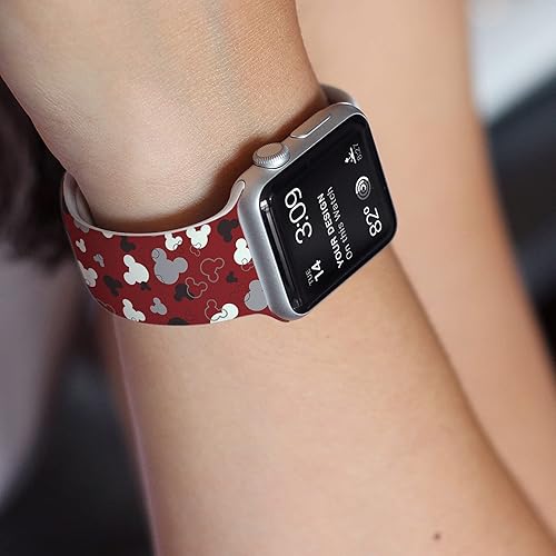 Miniatura 4 de Correa de silicona de dibujos animados compatible con Apple Watch de 1.4961.5751.6141.6541.732 pulgadas, bonitas correas de repuesto para Apple