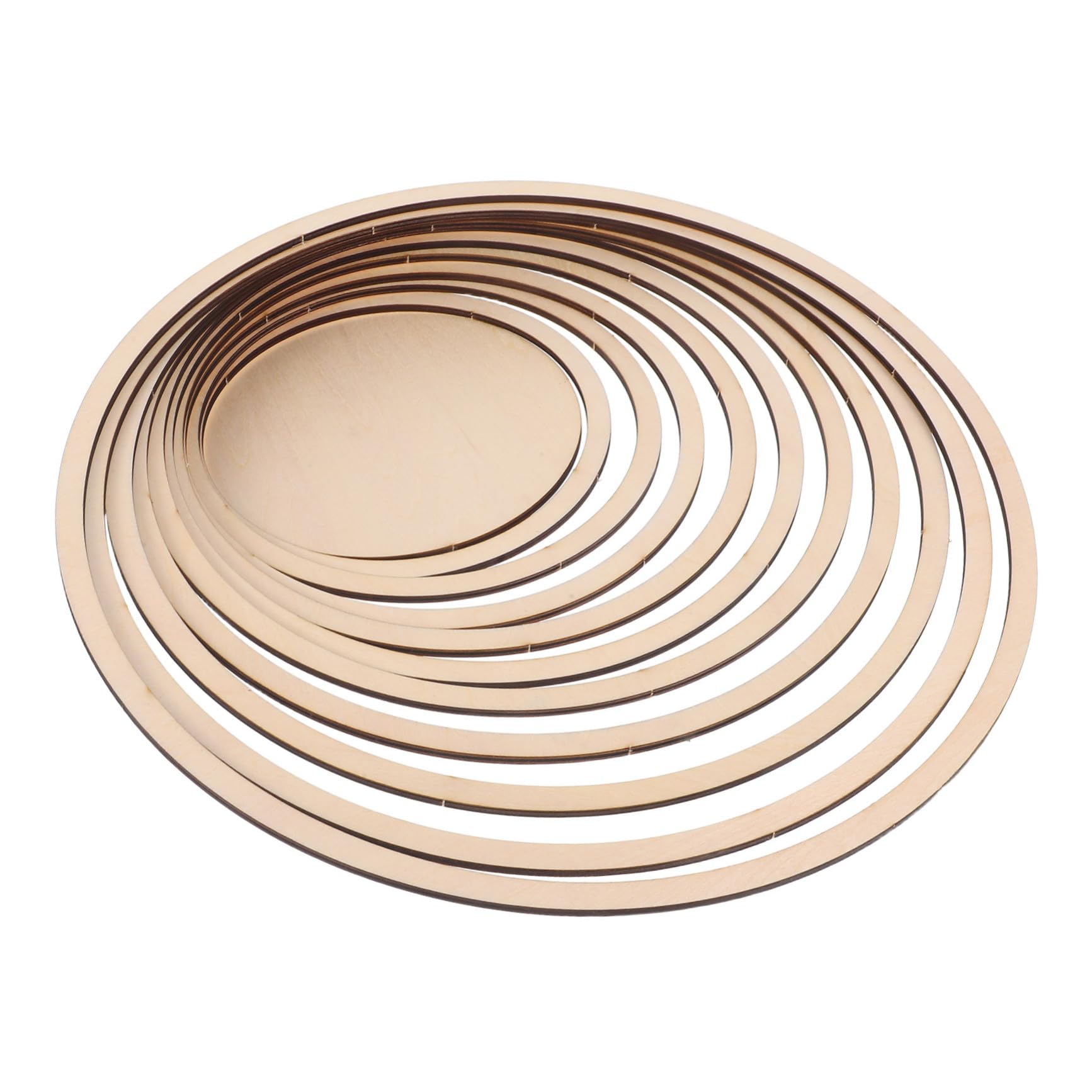 Parliky Wooden Concentric Pottery Clay Cutting Guides Set