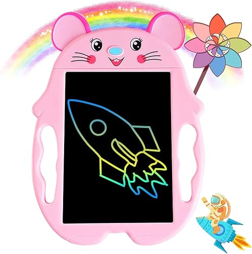 Tableta de escritura LCD, tablero de dibujo digital de 9 pulgadas, almohadillas de dibujo electrónico reutilizables borrables, tablero de escritura