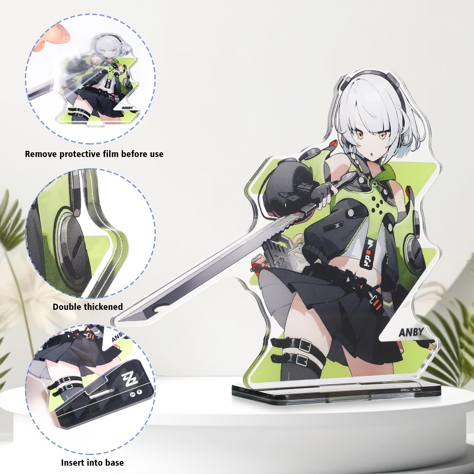 Amazon.com: UTIEHD Zenless Zone Zero Character Standees 3-Pack