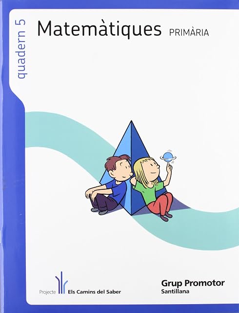 Portada de Quadern Matematiques 5 Camins 2º Primaria Catala