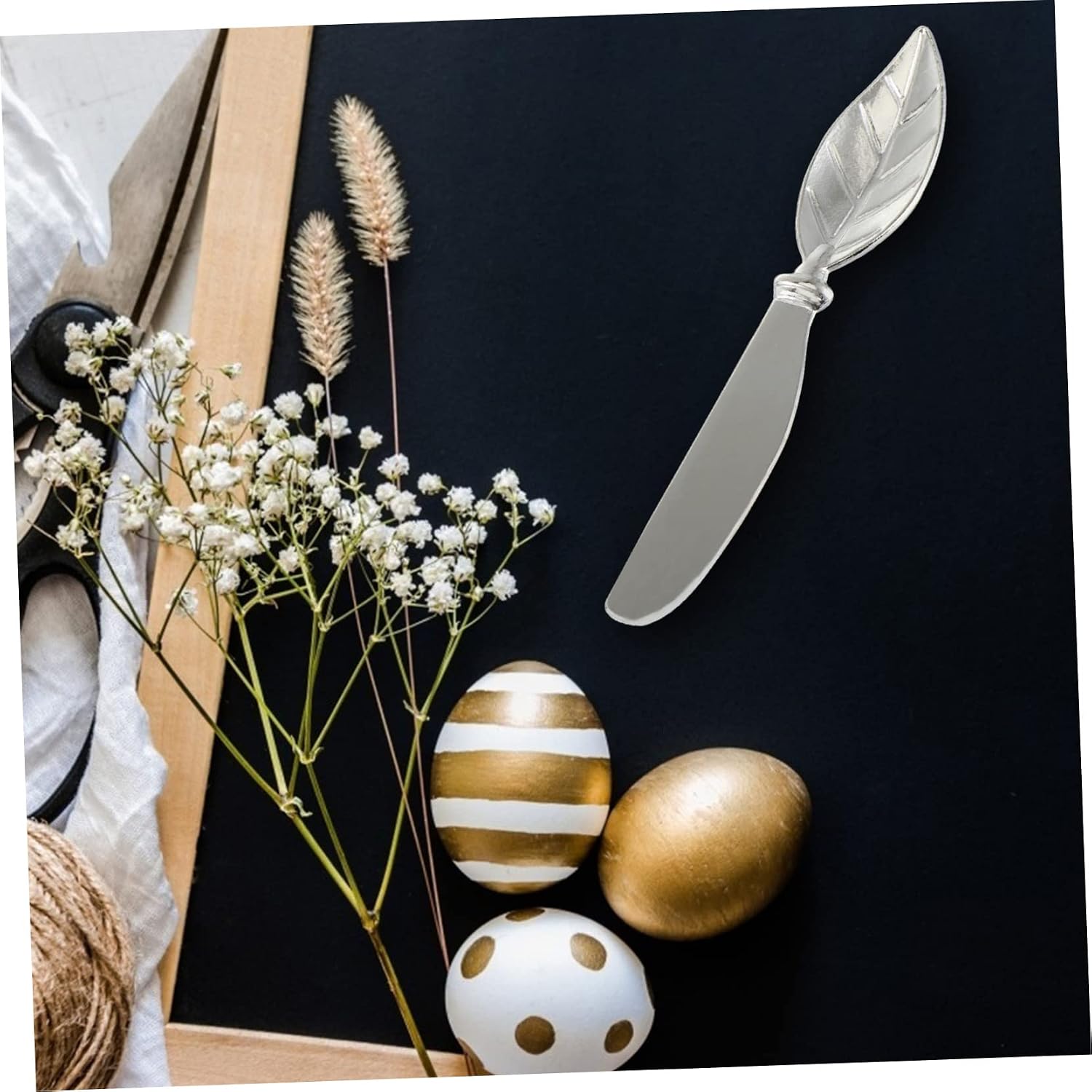 BESTonZON Metal Spatula 4 pcs Home Tool Butter for Knife Peanut Practical Gadgets Multipurpose Sandwich Knives Premium Multi-Functional Grater Kitchen Cake Spreader Steel Shaped Multi- Sandwich Bread