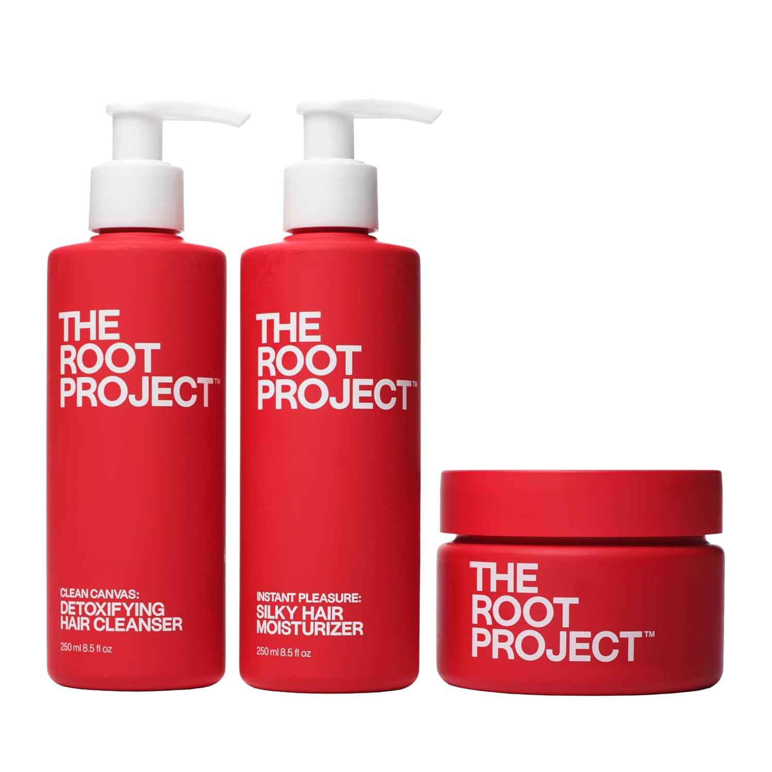 The Rootine Trio Set - Clean Canvas Shampoo & Conditioner