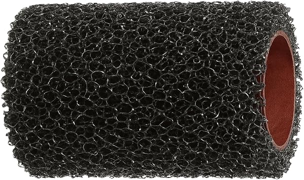 KiwiGrip Roller for Non-Skid Coating Application - Black, 4-Inch - Creates Aggressive or Fine Grip Surface on Boats, Decks, Ramps or Steps - KG-102-04