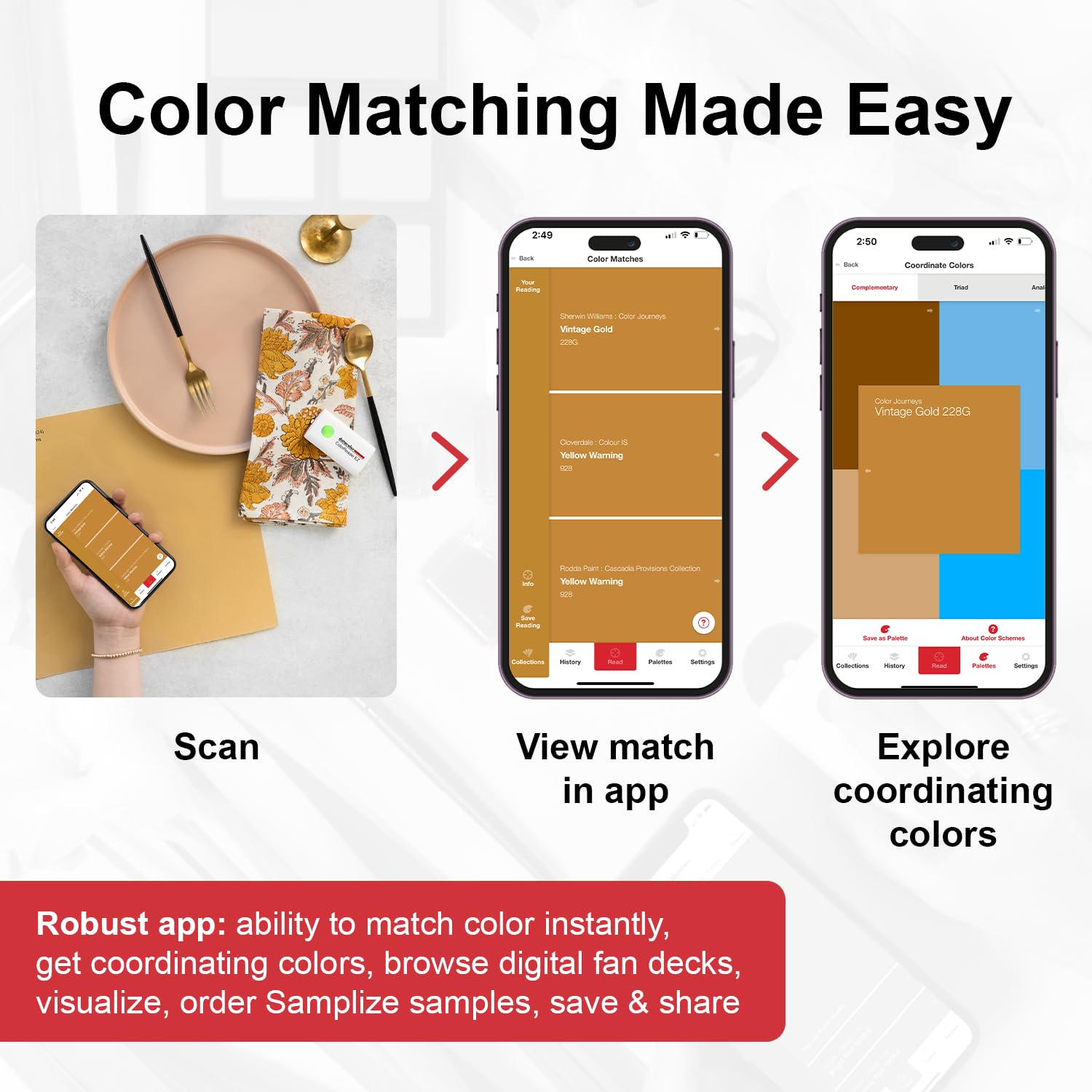 Amazon.com: Datacolor ColorReader EZ Paint Color Matching Tool