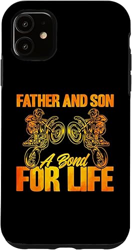 Miniatura 10 de Funda para iPhone 12 Mini Dirt Bike Rider Motocross Watercolor Father And Son