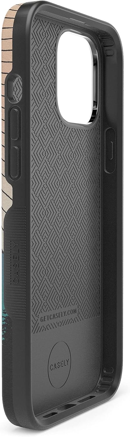Casely iPhone 13 Pro Max Case | Golden Hour | Mountain Sunset | Bold Protective Design | Compatible with MagSafe