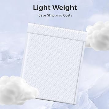 METRONIC Large Bubble Mailers 12x15 Padded Envelopes White 25 Pack Seal