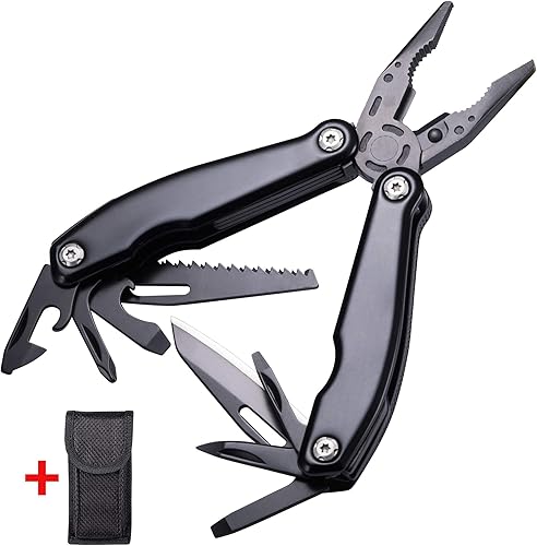 Multiherramienta con cuchillo y alicates - Juego de mini herramientas para uso diario - Grand Way 104037