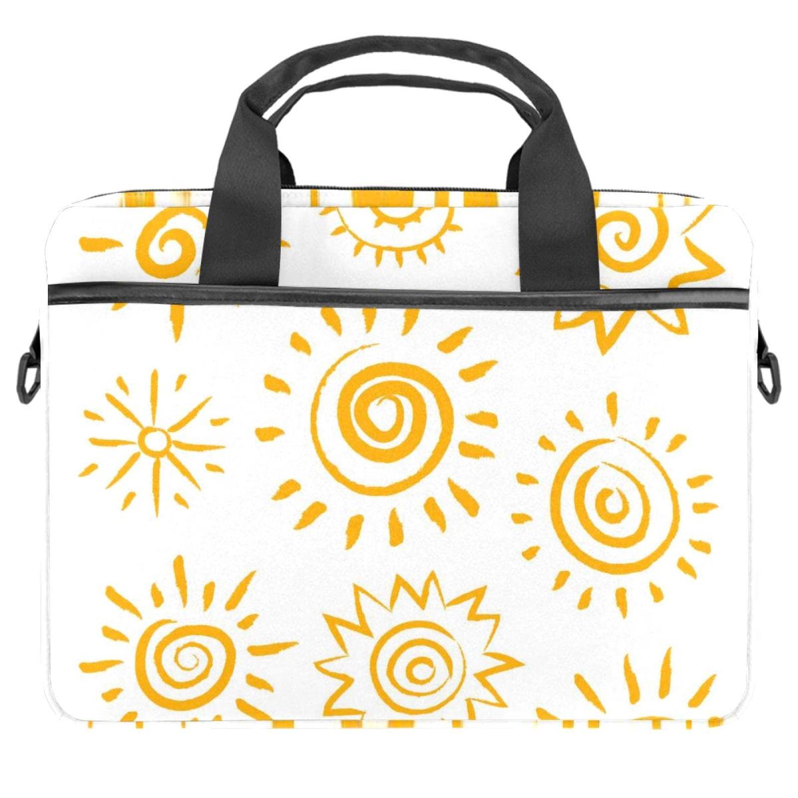 Sacoche ordinateur 13,3 pouces multicolore avec bandoulière