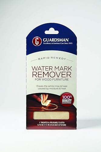 Miniatura 3 de Guardsman Paño removedor de marcas de agua reutilizable  Limpiador de madera + Howard Products Feed-N-Wax Pulidor y acondicionador de madera