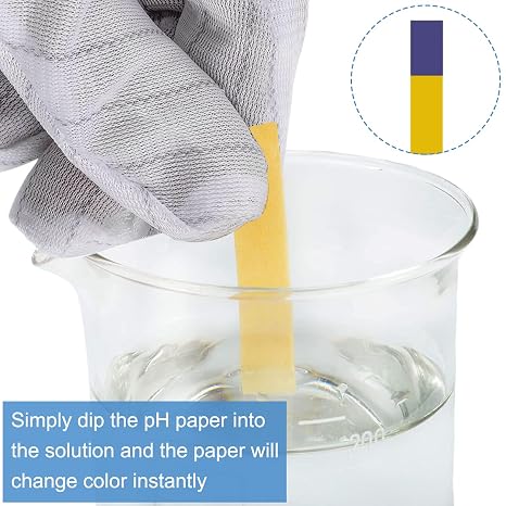 800 Strips pH 1-14 Test Paper Litmus Paper Extensive Test Paper Test Indicator for Drug Testing Soil Water soap Aquariums Testing, 10 Pack