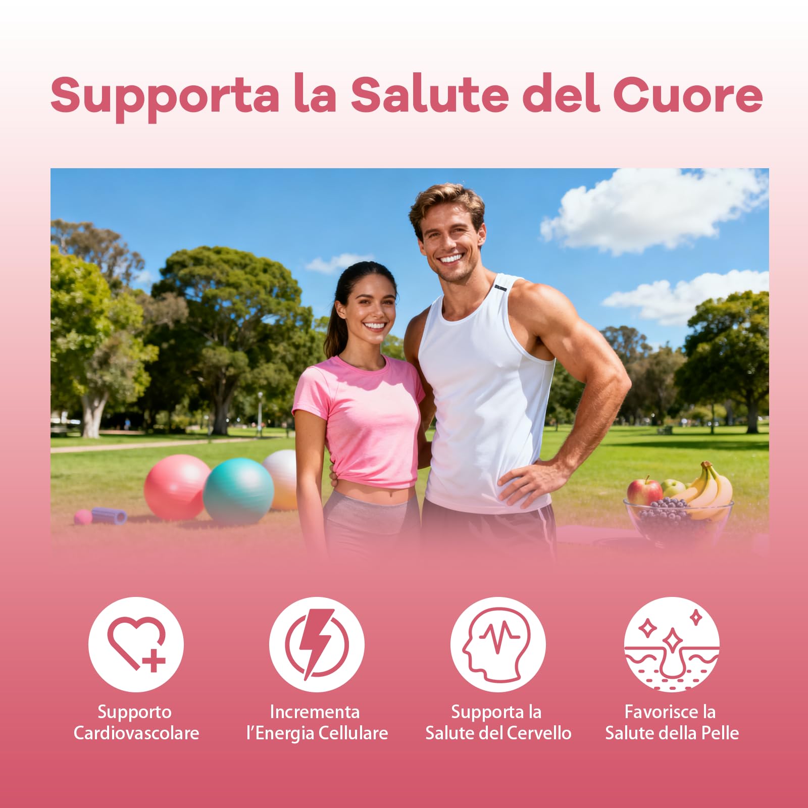 Coenzima Q10 200mg – 120 Capsule Softgel | Ubiquinone Puro Fermentato Naturalmente ad Alta Biodisponibilità | Integratore Antiossidante ad Alto Assorbimento, Senza OGM, Glutine e Additivi