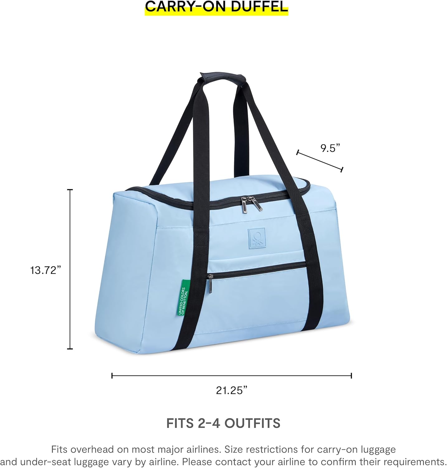 United Colors of Benetton Now! Duffle Bag - Image 3