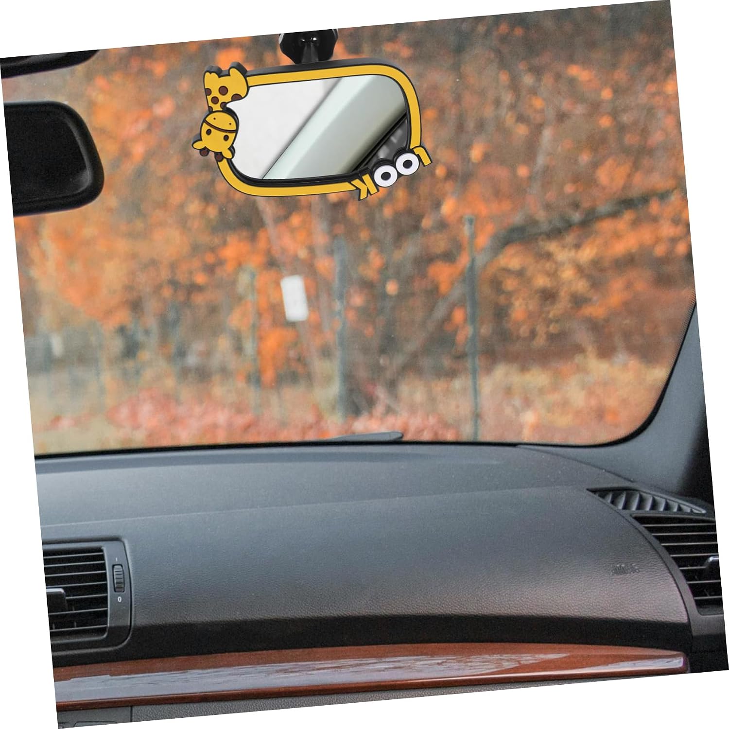VANZACK Car Rearview Mirror for Visor Blindspot Mirror Adhesive for Car Interior