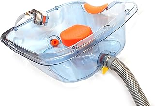 A ONE 寝たままシャンプー台 「ワンシャン」 Dタイプ 移動シャンプー台 病院介護 シャンプーに最適 家庭用シャワーと直結 5m 10m 選べる給排水ホース付き (給排水ホース5m)