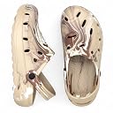 Red Tape Men's Discover Marble Effect Clogs | Comfortable Slip-On Sandals with Adjustable Back Strap Beige gallery image