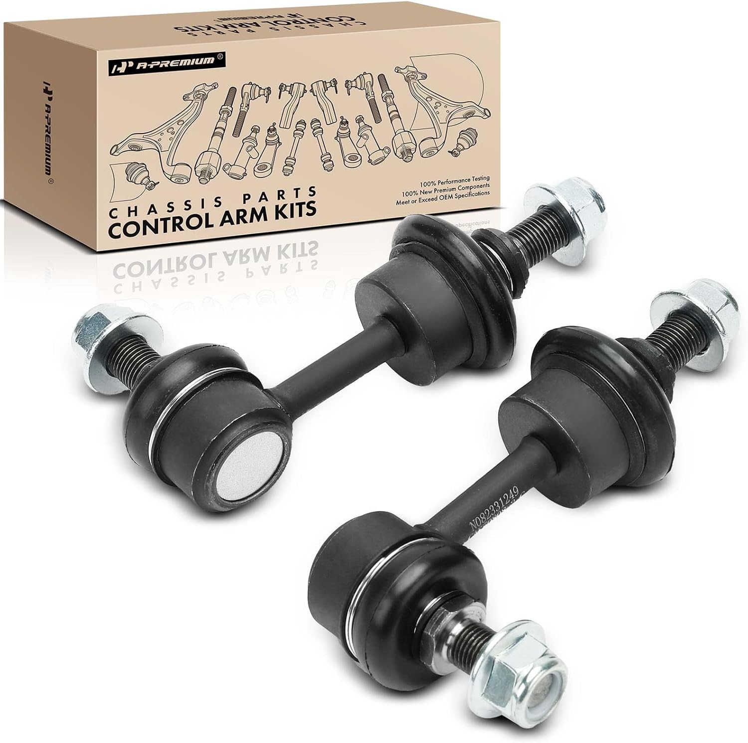 A-Premium 2 x Rear Sway Bar Links Stabilizer Bar Links Compatible with Kia Sedona 2015 2016 2017 2018 2019