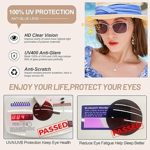 Miniatura 9 de OCCI CHIARI Gafas de sol de lectura para mujer, 3.5x, con lectores, UV400 (1.0 1.25 1.5 1.75 2.0 2.25 2.5 2.75 3.0 3.5)