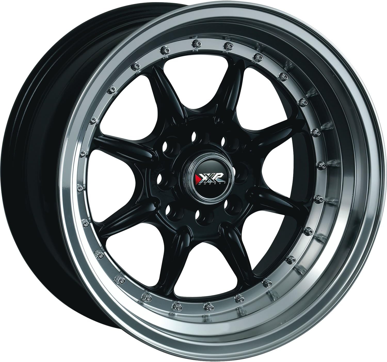 XXR 002.5 16x8 4-100/4-4.5 +20 Black/ML